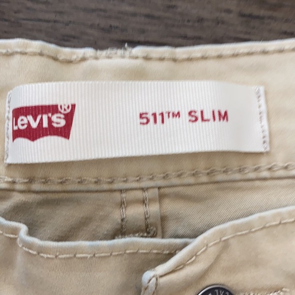 Levi’s 511 slim boys size 18 regular khaki shorts - Picture 3 of 8